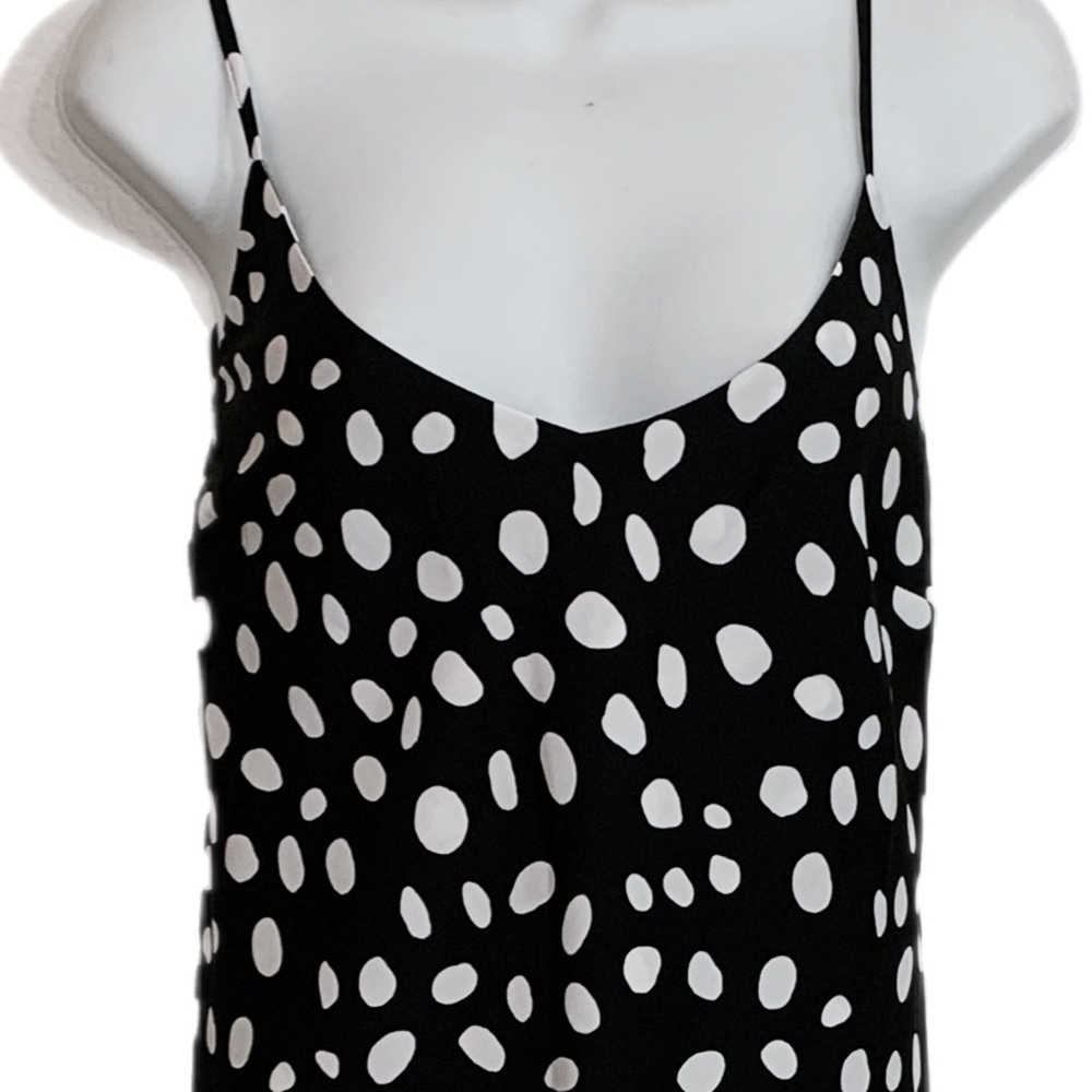 Scoop Polka Dot Dress - Picture 2 of 5